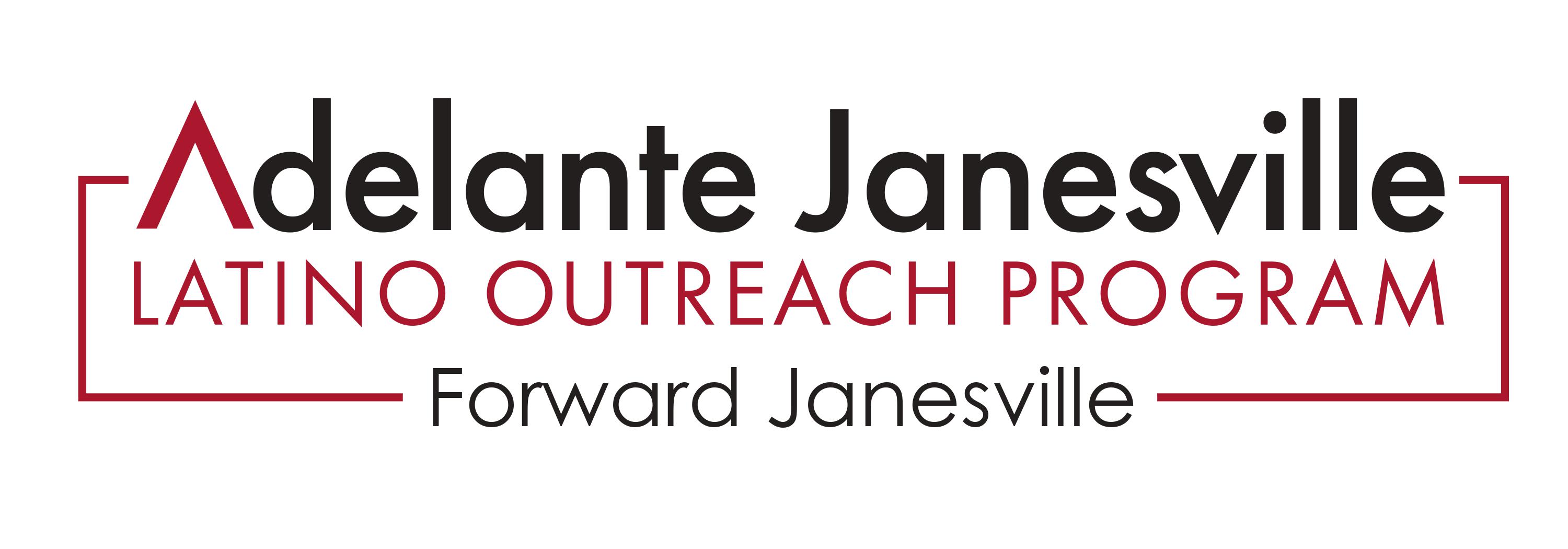 Adelante Janesville logo